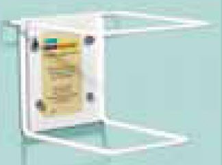 Professional Disposables Sani-Bracket Wall Bracket White, Wire - P44210