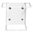 Sani-Bracket - Wall Bracket White, Wire - P44210