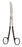Miltex SuperCut - Plastic Surgery Scissors Gorney-Freeman 7-1/4 Inch Length OR Grade German Stainless Steel NonSterile Finger Ring Handle Curved Saber Back Blunt Tip / Blunt Tip - 21-SC-715