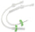 BioHole - Arteriovenous Fistula Needle 17 Gauge 1 Inch 12 Inch Tubing Without Port - FD+172530BC-CAP