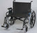 Gendron Regency XL 2002 Bariatric Wheelchair Desk Length Arm Removable Arm Style Mag Wheel Black 28 Inch Seat Width 600 lbs. Weight Capacity - 5628-18-61-33