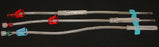 Nipro Medical SafeTouch Tulip Hemodialysis Fistula Needle Sliding Safety Needle 17 Gauge 1 Inch - FT+172530BC