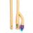 Dynarex - Foley Catheter 2-Way Standard Tip 5 cc Balloon 22 Fr. Silicone Coated Latex - 4942