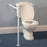 Patterson Medical Supply Wall Grab Bar White Steel - 557502