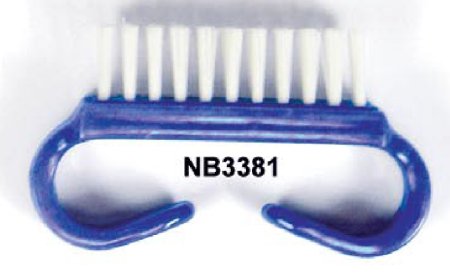 Donovan Industries Dawn Mist Nail Brush Nylon Purple - NB3381