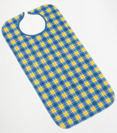 Hospitex / Encompass Group Synergy Bib Snap Closure Reusable 65% Poly / 35% Rayon - 46093-3SB