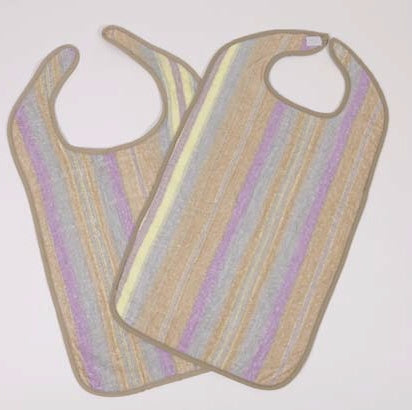 Hospitex / Encompass Group Bib Hook and Loop Closure Reusable Terry Cloth - 46094-161