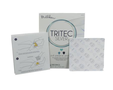 Milliken & Company Tritec Silver Silver Dressing 6 X 6 Inch Square Sterile - 3000004573