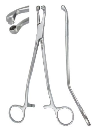 Miltex Miltex Uterine Biopsy Forceps Thoms-Gaylor 8-1/4 Inch OR Grade Stainless Steel (German) Curved 5 mm Cup - 30-1405