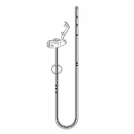 MIC-Key - Low-Profile Transgastric-Jejunal Feeding Tube 16 Fr. 30 cm Tube Silicone Sterile - 0270-16-2.0-30
