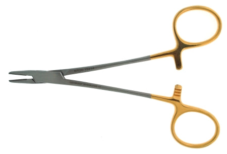 BR Surgical Needle Holder 5-1/2 Inch Finger Ring Handle - BR24-15014