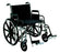 Merits Health Products Bariatric Wheelchair Voyageur Heavy Duty Dual Axle Desk Length Arm Removable Arm Style Composite Mag Wheel Black Upholstery 20 Inch Seat Width 400 Lbs. Weight Capacity - N473WMDZMU