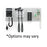 Welch-Allyn Integrated Wall System/Board Diagnostic Green Series 777 Ea - 77795-MX