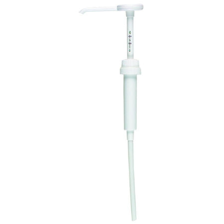 Saalfeld Redistribution Dispensing Pump White, Plastic - 901