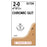 Ethicon Inc,a J & J Company Suture 2-0 Chromic Gut Sh/Sh Brown 36" Double Arm Monofilament 36/Bx - G173H