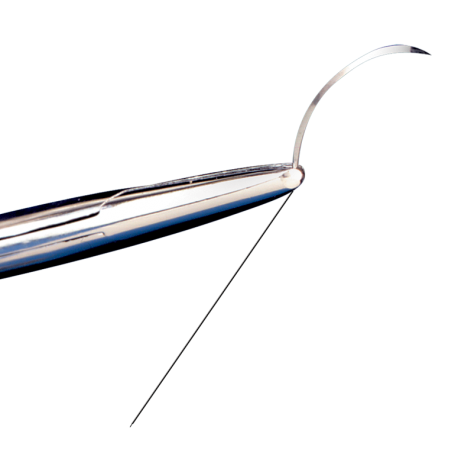 Suture with Needle