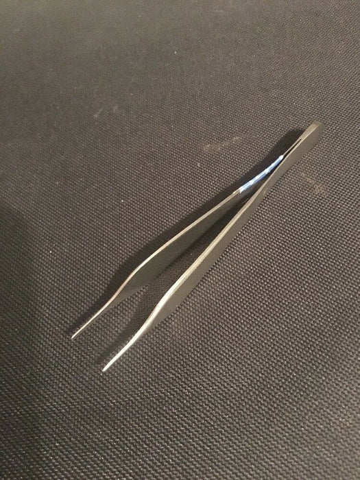 Aesculap - Tissue Forceps Adson 4-3/4 Inch Length Surgical Grade Stainless Steel NonSterile NonLocking Thumb Handle Straight Delicate Serrated Tips - BD222R
