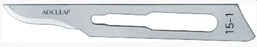 Aesculap - Surgical Blade Carbon Steel No. 15 Sterile Disposable Individually Wrapped - BB515