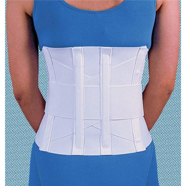 Frank Stubbs Co Inc Support Criss-Cross Back Elastic White Size Small Each - F003673