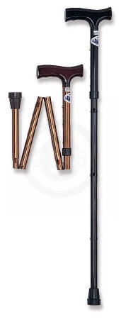Nova Ortho-Med NOVA Folding Cane Nova Aluminum 33 to 37 Inch Height Bronze - 3010BR