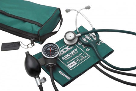 American Diagnostic Corp Pro's Combo V 728 Series Aneroid Sphygmomanometer / Stethoscope Combo Adult Arm - 728-609-11AV