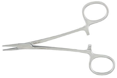 Integra Lifesciences - Needle Holder 5 Inch Length Smooth Jaws Finger Ring Handle - 8-6
