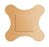 American White Cross - Adhesive Strip 2-7/8 X 3 Inch Fabric 4-Wing Tan Sterile - SV3ER