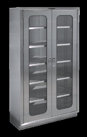 Pedigo Products - OR Console Stainless Steel 4 Shelves - P-8130