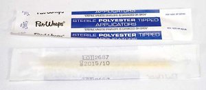 Puritan - Swabstick Polyester Tip Plastic Shaft 6 Inch Sterile 2 per Pack - 25-806 2PD YW NEUTRAL
