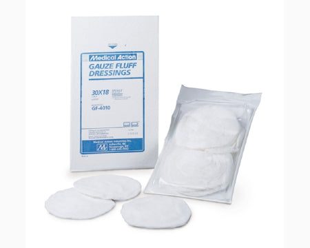 Medical Action Industries Acti-Gauze Fluff Dressing Gauze 1-Ply 18 X 30 Inch Rectangle Sterile - GF-403