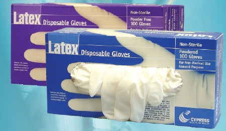McKesson Medical Surgical McKesson General Purpose Glove Medium Latex Yellow 9.8 Inch Beaded Cuff NonSterile - 23-65