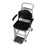 Health O Meter - Chair Scale Digital LCD Display 600 lbs./ 272 kg Capacity Black / Gray AC Adapter / Battery Operated - 2595KL