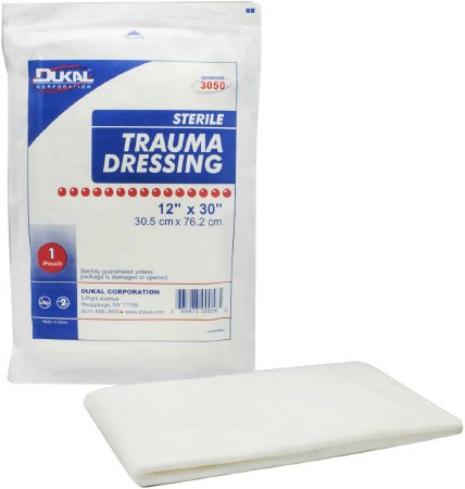 Dukal Dukal Dressing DUKAL Multi Layer 12 X 30 Inch Sterile - 3050