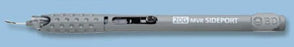 Beaver-Visitec International Beaver EdgeAhead Safety Sideport Knife Conventional 23 Gauge Stainless Steel / Plastic Full Handle Sterile Disposable - 378233