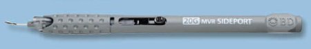Beaver EdgeAhead - Sideport / MVR Knife Conventional 23 Gauge Stainless Steel / Plastic 23 Gauge Full Handle Sterile Disposable - 378233