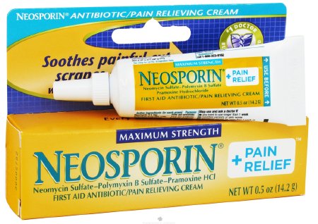 Johnson & Johnson Consumer Neosporin First Aid Antibiotic 0.5 oz. Cream Tube - 312547238298