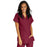 ComfortEase by Medline Shirt Scrub Comfortease 8851 Crossover Unisex X-Small Wine Ea - 8851JWNXS