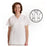 ComfortEase by Medline Shirt Scrub Comfortease 8851 Crossover Unisex 3X Large White Ea - 8851XTQXXXL