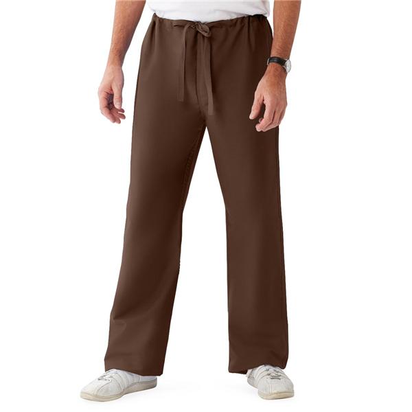 ComfortEase by Medline Pant Scrub 65% Polyester / 35% Cotton Unsx Brn 2Xl Rvrsbl Pckt Ea - 900JBRXXL-CM