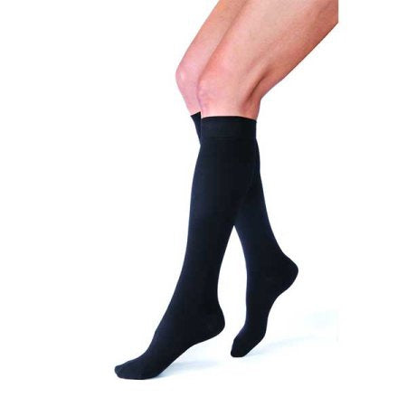 JOBST Relief - Compression Stocking Knee High X-Large Black Closed Toe - 114739