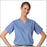 Fashion Seal Uniforms - Scrub Shirt 3X-Large Ceil Blue Short Sleeve Unisex - 6780-3XL
