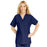 ComfortEase by Medline Shirt Scrub Comfortease 8800 Womens Large Midnight Blue Ea - 8800JNTL