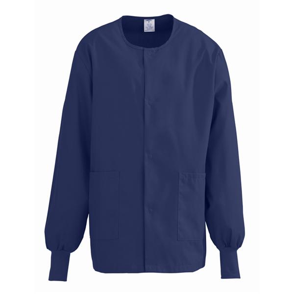 ComfortEase by Medline Jacket Warm-Up 65% Polyester / 35% Cotton Comfortease Unisex Navy Xl 2Pckt Ea - 8832JNTXL