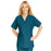 ComfortEase by Medline Shirt Scrub Comfortease 8800 Womens Large Caribbean Blue Ea - 8800JCBL