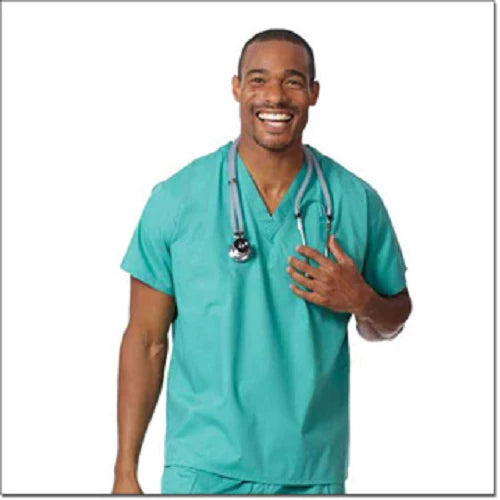 Fashion Seal Uniforms - Scrub Shirt X-Large Jade 1 Pocket Short Sleeve Unisex - 6781-XL