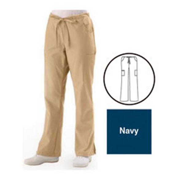 ComfortEase by Medline Pant Scrub 8865 Unisex Medium Tall Navy Ea - 8865JNTMT