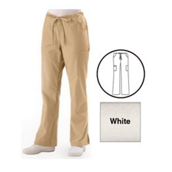 ComfortEase by Medline Pant Scrub 8865 Unisex X-Small Tall White Ea - 8865XTQXST