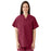 ComfortEase by Medline Shirt Scrub 910 Unisex 2X Large Wine Ea - 910JWNXXL-CM
