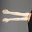 Rolyan - Compression Gloves Open Finger Small Shoulder Length Right Hand Lycra / Spandex - 929320