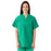 ComfortEase by Medline Shirt Scrub 910 Unisex Large Jade Green Ea - 910JTJL-CM